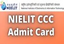 NIELIT CCC Admit Card December 2022