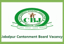 Jabalpur Cantonment Board Vacancy 2023 – जबलपुर छावनी परिषद् में विभिन्न पदों पर भर्ती
