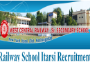 MP Railway School Itarsi Recruitment 2023 – मध्य प्रदेश पश्चिम मध्य रेलवे स्कूल में विभिन्न पदों पर भर्ती