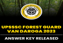 UPSSSC Forest Guard Van Daroga Answer Key 2023