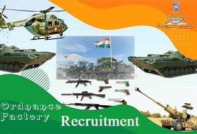 Ordnance Factory Jabalpur Recruitment