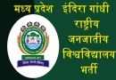 MP IGNTU Recruitment 2024 – मध्य प्रदेश राष्ट्रीय जनजातीय विश्वविद्यालय में विभिन्‍न पदाें पर भर्ती