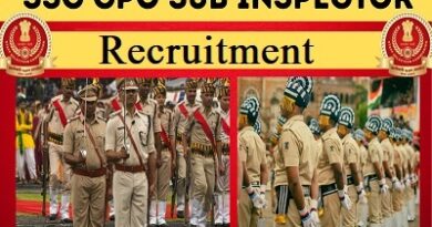 SSC CPO SI Recruitment