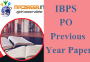 IBPS PO Previous Year Paper – आईबीपीएस पीओ एग्जाम के पुराने पेपर PDF