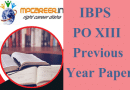 Ibps Po Previous Year Paper