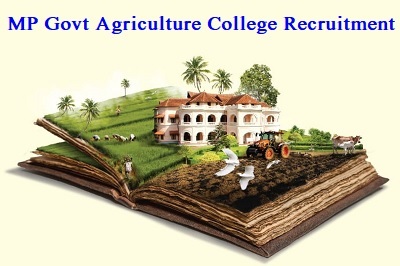 MP Govt Agriculture College Recruitment