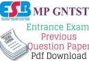 MP GNTST Previous Year Paper – मध्य प्रदेश जनरल नर्सिंग ट्रेनिंग सेलेक्शन टेस्ट एग्जाम पिछले वर्षों के प्रश्न पत्र