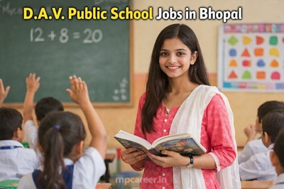 D.a.v. Public School Jobs In Bhopal