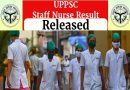 UPPSC Staff Nurse 2023 Pre Result