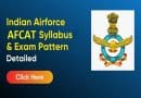 Afcat Syllabus