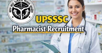 Upsssc Pharmacist Recruitment