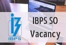 Ibps So Recruitment