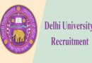 DU Recruitment 2024 – दिल्ली यूनिवर्सिटी में 575 पदों पर भर्ती