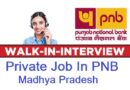 Private Job In PNB