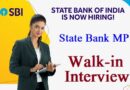 Private Jobs In State Bank MP
