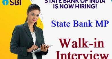 Private Jobs In State Bank MP