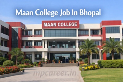 Maan College Job In Bhopal
