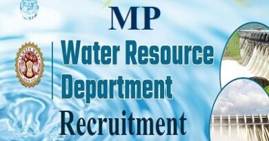 MPWRD Recruitment, MP Water Resources Development Recruitment