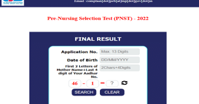 MP PNST Result