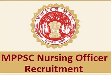 MPPSC Nursing Officer Recruitment