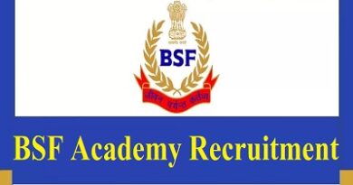 BSF Academy Recruitment