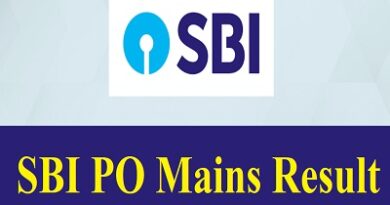 SBI PO Mains Result