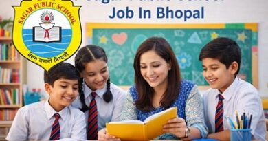 Sagar Public School Job In Bhopal