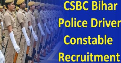 Bihar Police CBSC Driver Constable Recruitment