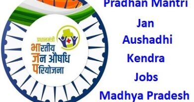 Jan Aushadhi Kendra Jobs In MP