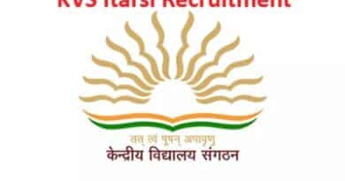 KVS Itarsi Recruitment