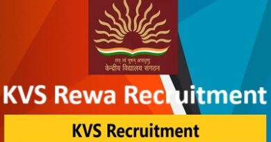 KVS Rewa Recruitment