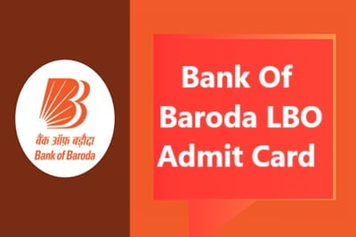 Bank Of Baroda Admit Card