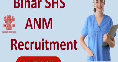 Bihar SHS ANM Recruitment