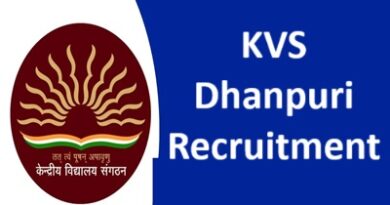KVS Dhanpuri Recruitment