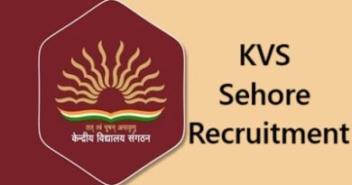 KVS Sehore Recruitment