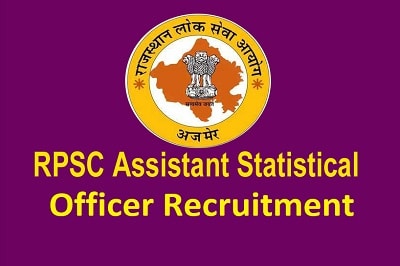RPSC Assistant Statistical Officer Recruitment
