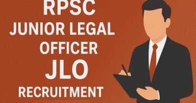 RPSC JLO Recruitment