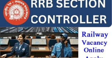 RRB Section Controller Recruitment