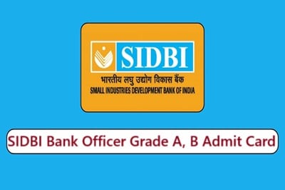 SIDBI Bank Officer Grade A, B Admit Card