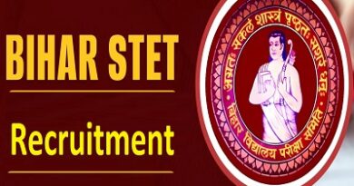 Bihar STET Recruitment