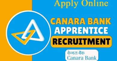 Canara Bank Apprentice Recruitment