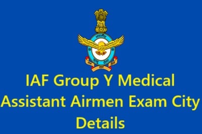 IAF Group Y Medical Assistant Airmen Exam City Details