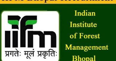 IIFM Bhopal Recruitment