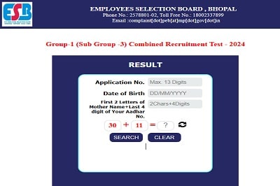 MP Group 1 Subgroup 3 Result
