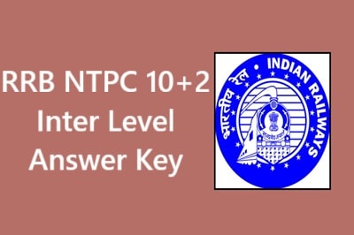 RRB NTPC 10+2 Inter Level Answer Key