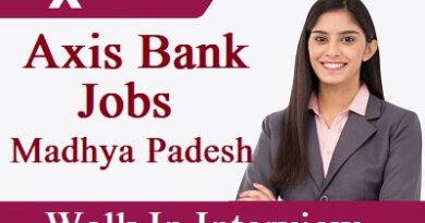 Axis Bank Jobs in mp