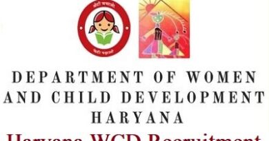 Haryana WCD Recruitment