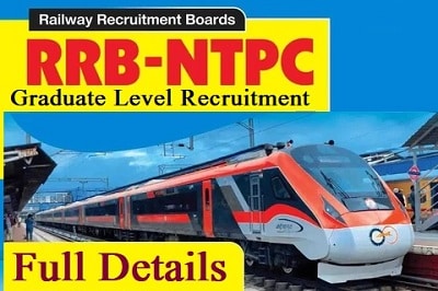 RRB NTPC Graduate Level Recruitment