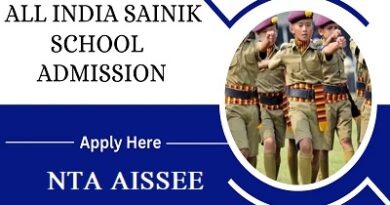 Sainik School Admission