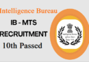 IB MTS Recruitment